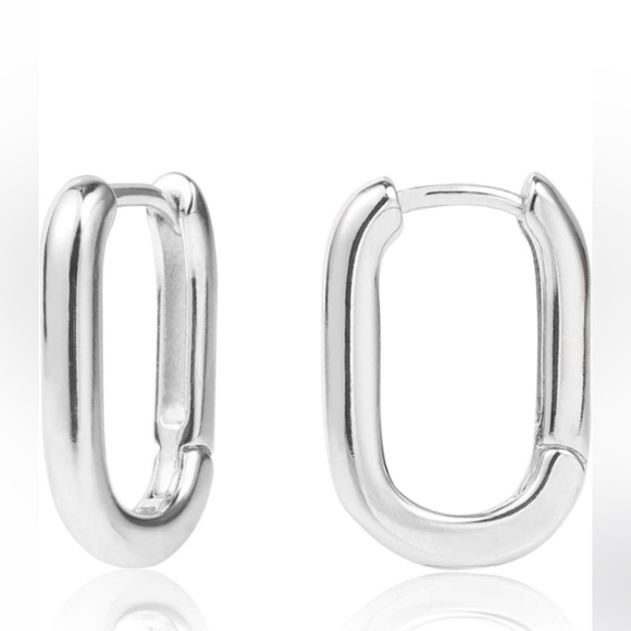 ❤️❤️ Halo Earrings 925 sterling silver comfortable enough to sleep in❤️❤️❤️ - Picture 2 of 5